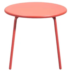 Bijzettafel Vilanova - Terracotta - 45xØ50 Cm 5 Bijzettafel Vilanova - Terracotta - 45xØ50 Cm -BBQ En Tuin Verkoop 50155177 0100