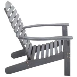 VidaXL Stoel Adirondack Massief Acaciahout Grijs 6 VidaXL Stoel Adirondack Massief Acaciahout Grijs -BBQ En Tuin Verkoop 50c2edec29a14383aab360da3727aef9
