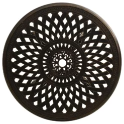 VidaXL Tuintafel 78x78x72 Cm Gietaluminium Bronskleurig -BBQ En Tuin Verkoop 5ee63e336cc34713896bf6f7071f601d