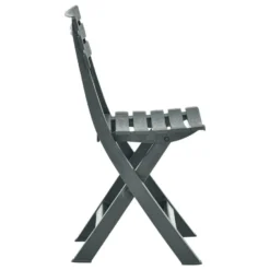VidaXL Tuinstoelen Inklapbaar 2 St Kunststof Groen -BBQ En Tuin Verkoop 6da823ab37d447d783806ea43875beea