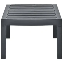 VidaXL Tuintafel 78x55x38 Cm Kunststof Antracietkleurig -BBQ En Tuin Verkoop 712d1a589746405fbeb8700d56f979be