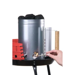 Arti Case Barbecuestarter - Houten Handvat - Brikettenstarter - 27 Cm -BBQ En Tuin Verkoop 74b6266f50194cec99ad51815f859722