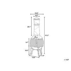 Beliani Vuurkorf Voor Hout TACORA - Messing Staal 7 Beliani Vuurkorf Voor Hout TACORA - Messing Staal -BBQ En Tuin Verkoop 795b73822e29401eac5030f7ec5c4bc7
