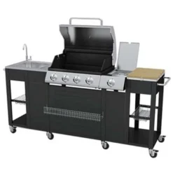 VidaXL Buitenkeuken Met Barbecue Montana 4 Branders -BBQ En Tuin Verkoop 7d12b215b78c480ab5fdd6e51af22567