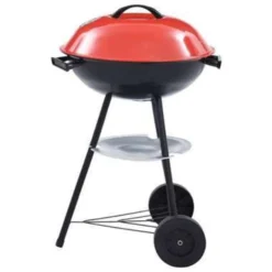 VidaXL Kogelbarbecue Houtskool Met Wieltjes XXL 44 Cm -BBQ En Tuin Verkoop 7f285390c1e74eecb5b6ec597bee13cf