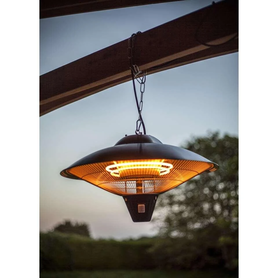 Plafond Terrasverwarmer 2100W - Wit 1 Plafond Terrasverwarmer 2100W - Wit