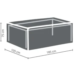Outdoor Covers Premium Hoes Voor Tuintafel - 180 Cm -BBQ En Tuin Verkoop 81010512 0200