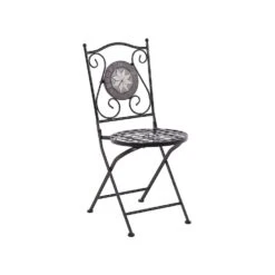 Beliani Tuinstoel CARIATI - Zwart Ijzer -BBQ En Tuin Verkoop 8546a295e7af4fbf897cccecdbfad7d4