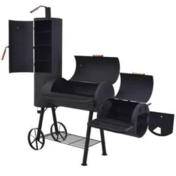 VidaXL Houtskoolbarbecue Met Onderplank XXL Zwart -BBQ En Tuin Verkoop 91c282df71c241c790aeb2417b765b78