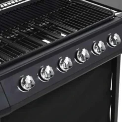 VidaXL Gasbarbecue Met 6 Kookzones Staal Zwart 7 VidaXL Gasbarbecue Met 6 Kookzones Staal Zwart -BBQ En Tuin Verkoop 97765373204f4eb1ab62ab068e5c1ece