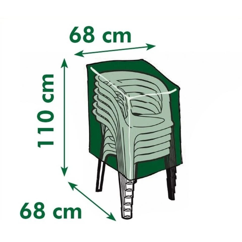 Nature Tuinstoelen Beschermhoes - 68 X 110 Cm 3 Nature Tuinstoelen Beschermhoes - 68 X 110 Cm - Image 3