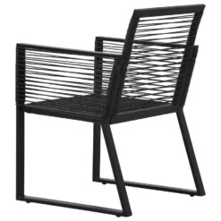 VidaXL Tuinstoelen 2 St PVC-rattan Zwart Overig -BBQ En Tuin Verkoop 9a0e9f31061f4aff9ca2b6ad51362acc