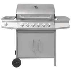 VidaXL Gasbarbecue 6+1 Kookzone Zilver 6 VidaXL Gasbarbecue 6+1 Kookzone Zilver -BBQ En Tuin Verkoop be1670213a1245a18ab6e7391e4023f6
