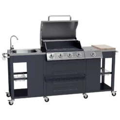 Happy Garden Grills TEXAS - Zwart - Staal -BBQ En Tuin Verkoop cb3c9f269fb84e8da8f6aa3e6859b9ef