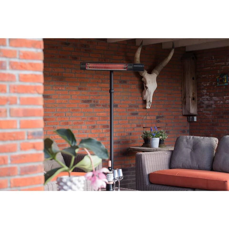 Sunred Verwarmer Royal Diamond Dark 2500 W Rose Gold Carbon Zwart 2 Sunred Verwarmer Royal Diamond Dark 2500 W Rose Gold Carbon Zwart - Image 2