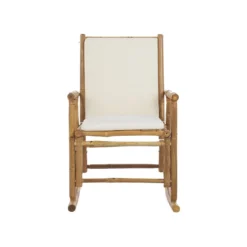 Beliani Schommelstoel FRIGOLE - Lichte Houtkleur Bamboehout -BBQ En Tuin Verkoop ce7f634996ba4527a6841ce3cc1d5d91