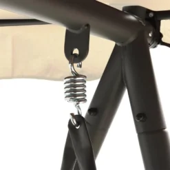 VidaXL Schommelbank Voor Buiten Met Luifel Converteerbaar Zandwit 7 VidaXL Schommelbank Voor Buiten Met Luifel Converteerbaar Zandwit -BBQ En Tuin Verkoop d6bb720875ac4b4db495e1b4a3035475