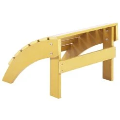 Beliani Voetenbankje ADIRONDACK - Geel Kunsthout -BBQ En Tuin Verkoop edc5de018d724b04806c8e551252ffed